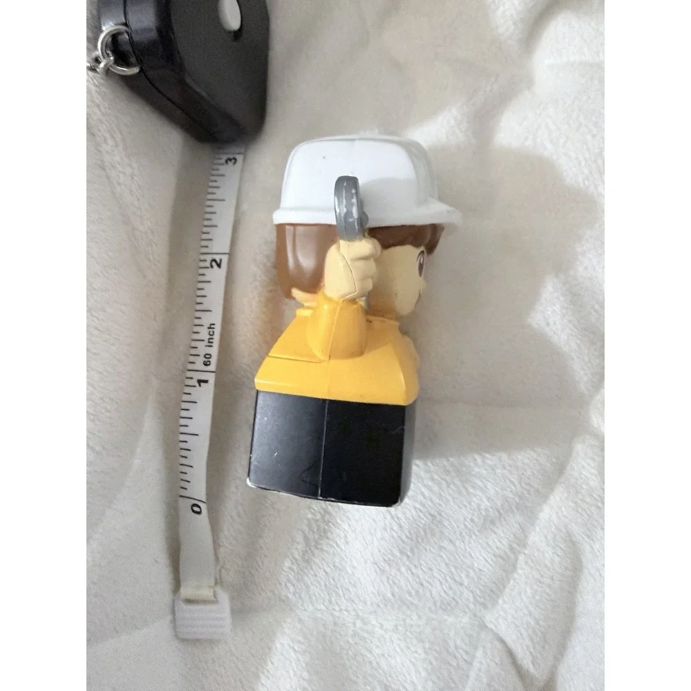 Mega Bloks Replacement Cat Mechanic Man Figure‎ Caterpillar Toy Figurine
